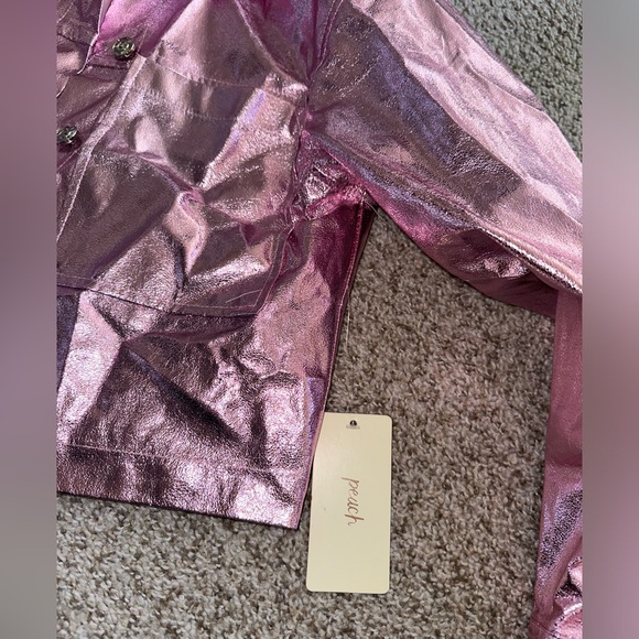 Barbie pink shiny jacket size small - Picture 7 of 10